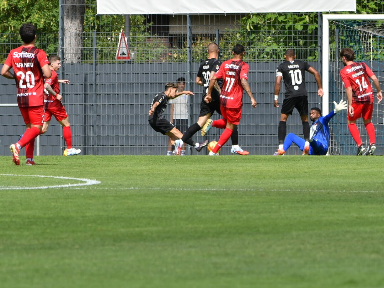 Den 1:1 fir Biissen duerch de Scoss.