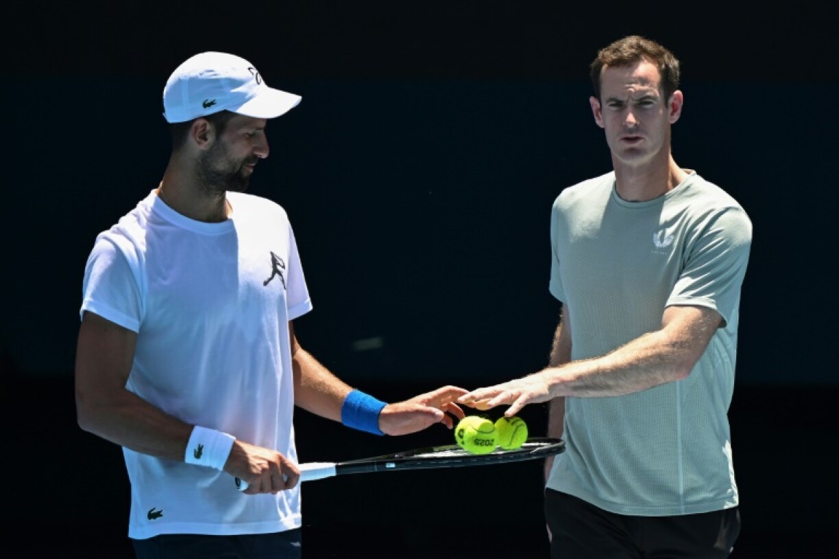 Andy Murray has been Novak Djokovic's coach since last November