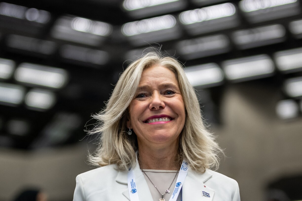 Celeste Saulo, secrétaire générale de l'Organisation météorologique mondiale