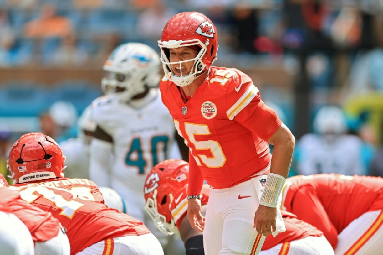 Patrick Mahomes and the Kansas City Chiefs take on the Las Vegas Raiders in a clash of unbeaten AFC West rivals