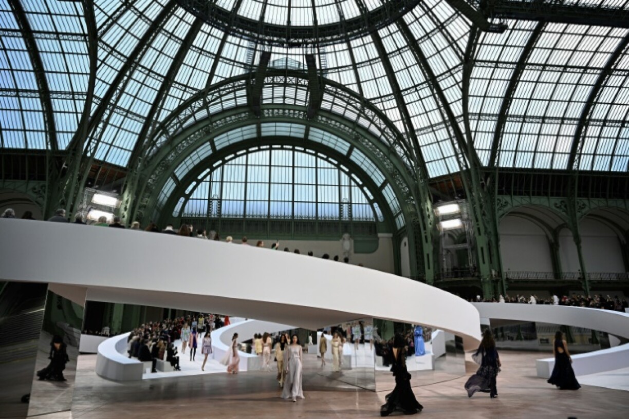 Chanel's spectacular show at the Grand Palais was designed by its creative studio