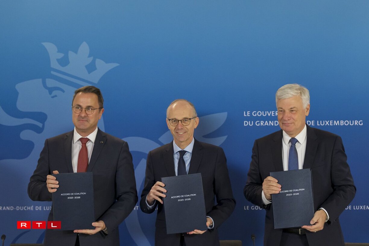 Le CSV et le DP n'ont pas eu de mal à s'accorder sur l'imposition des hauts revenus: les deux partis refusaient tout surplus d'impôts pour ces derniers.