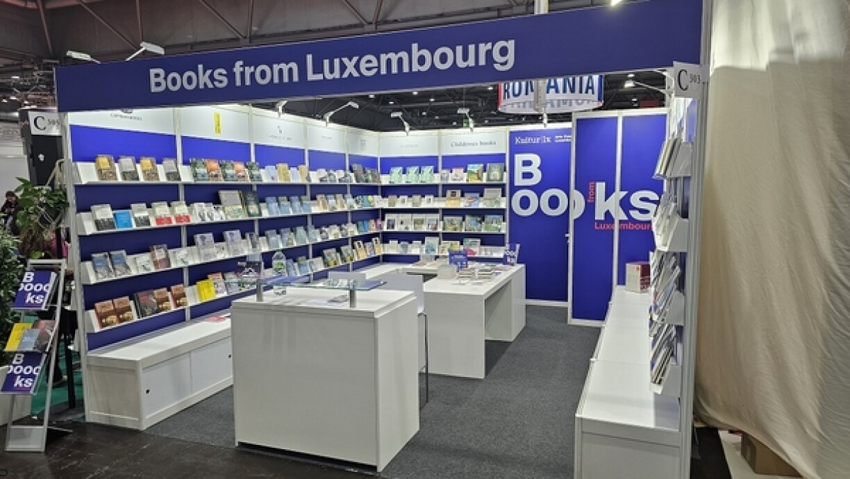 Books from Luxembourg, Halle 4, Stand C303