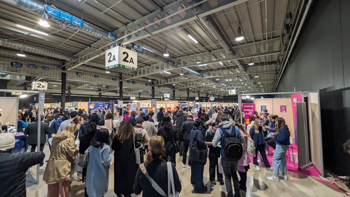 Des milliers de personnes ont visité le Moovijob Day ce vendredi 20 mars 2026 à Luxexpo.