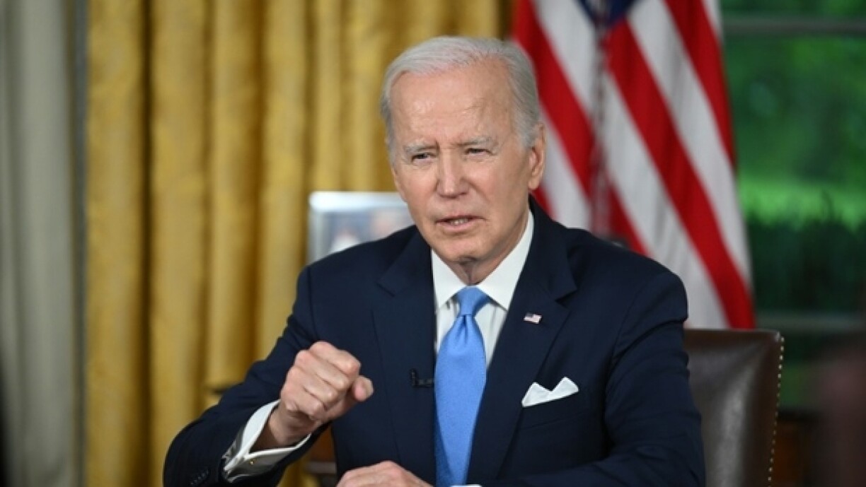 Le président américain Joe Biden s'adresse à la nation le 2 juin 2023 depuis la Maison Blanche