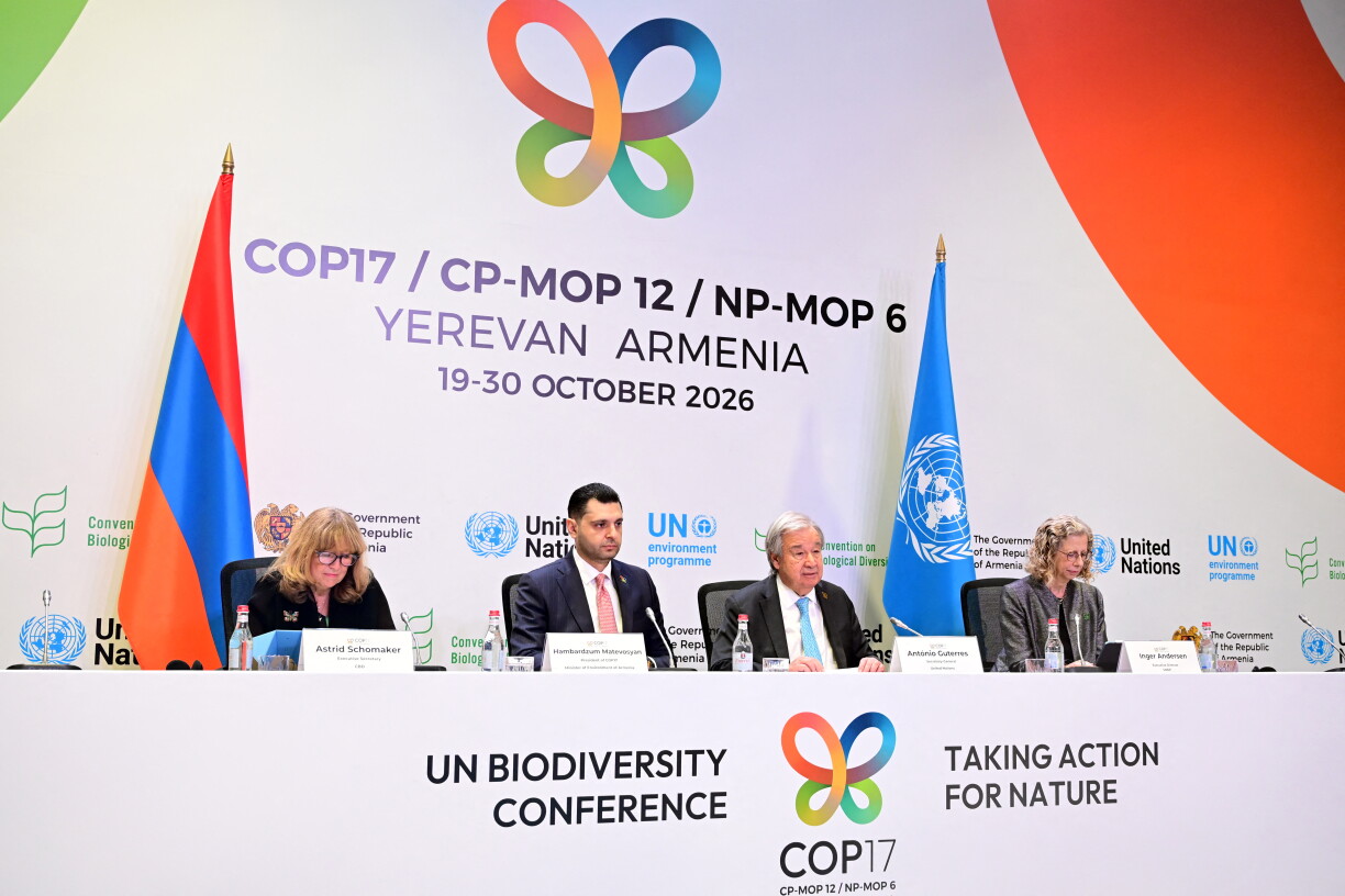 D'COP17 ass vum 19. bis den 30. Oktober an der armeenescher Haaptstad Jerewan.