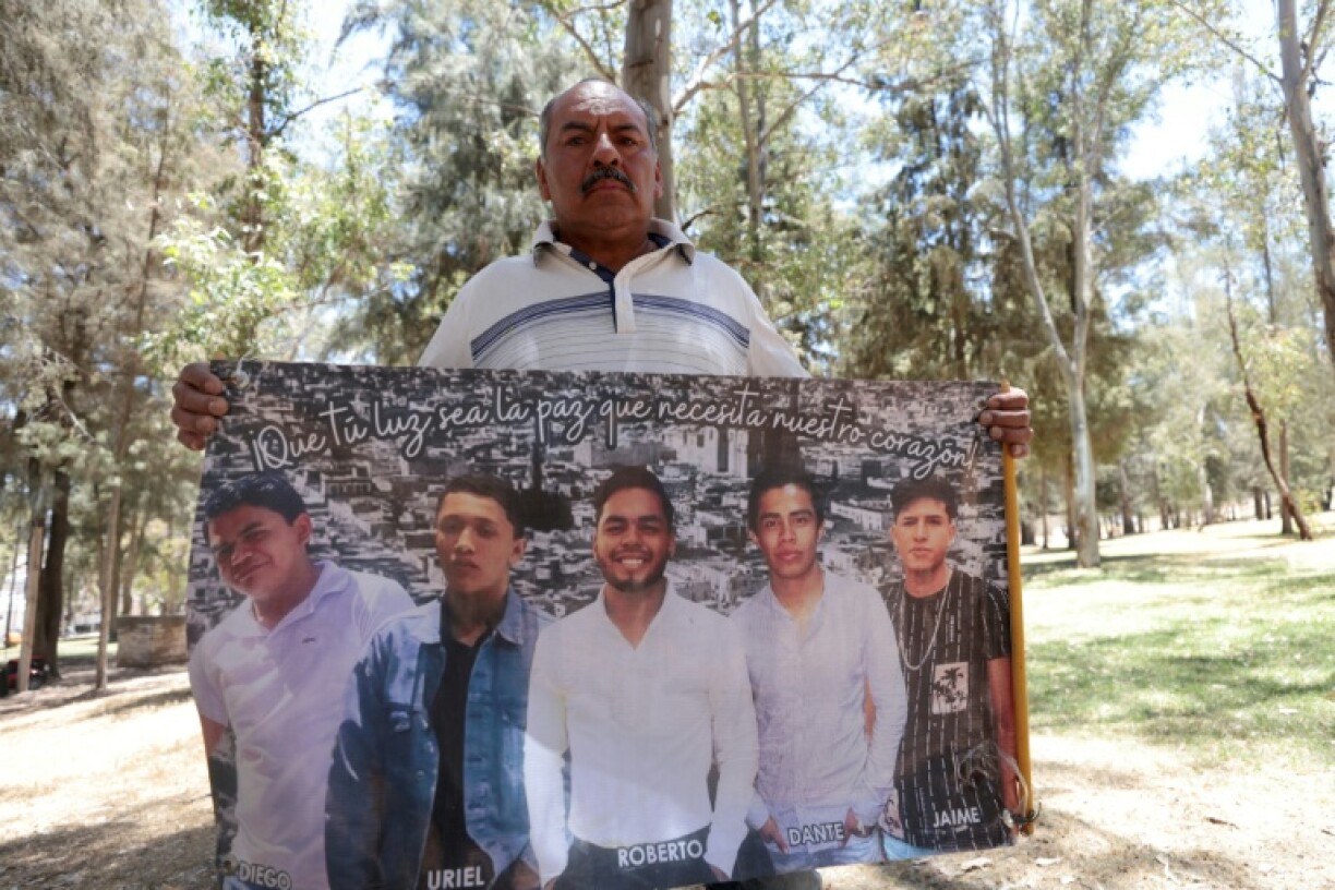 Armando Olmeda, whose son Roberto Carlos disappeared with four friends, says justice