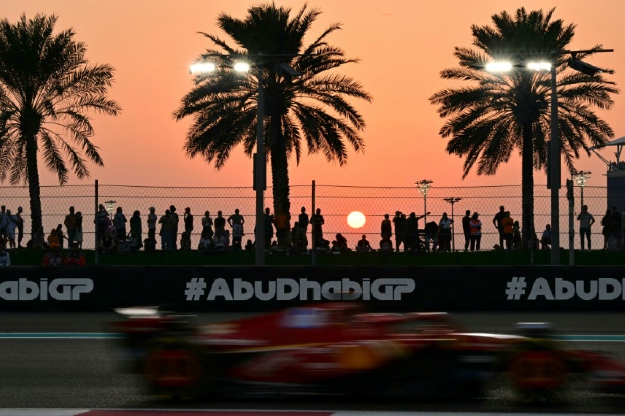 McLaren's British driver Lando Norris turned up the heat as the sun set in the second practice session ahead of the Abu Dhabi Formula One Grand Prix