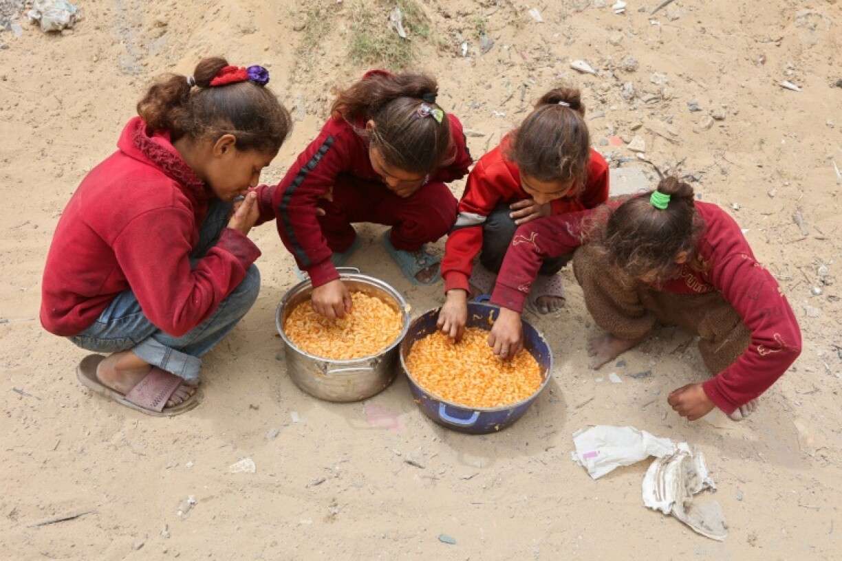 The UN's World Food Programme (WFP) in late April said it had depleted all its food stocks in Gaza
