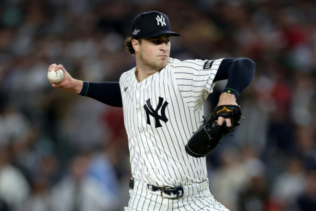 Cam Schlittler of the New York Yankees baffled Boston batters with 10 strikeouts and only two hits allowed in 6 1/3 innings in a MLB playoff victory
