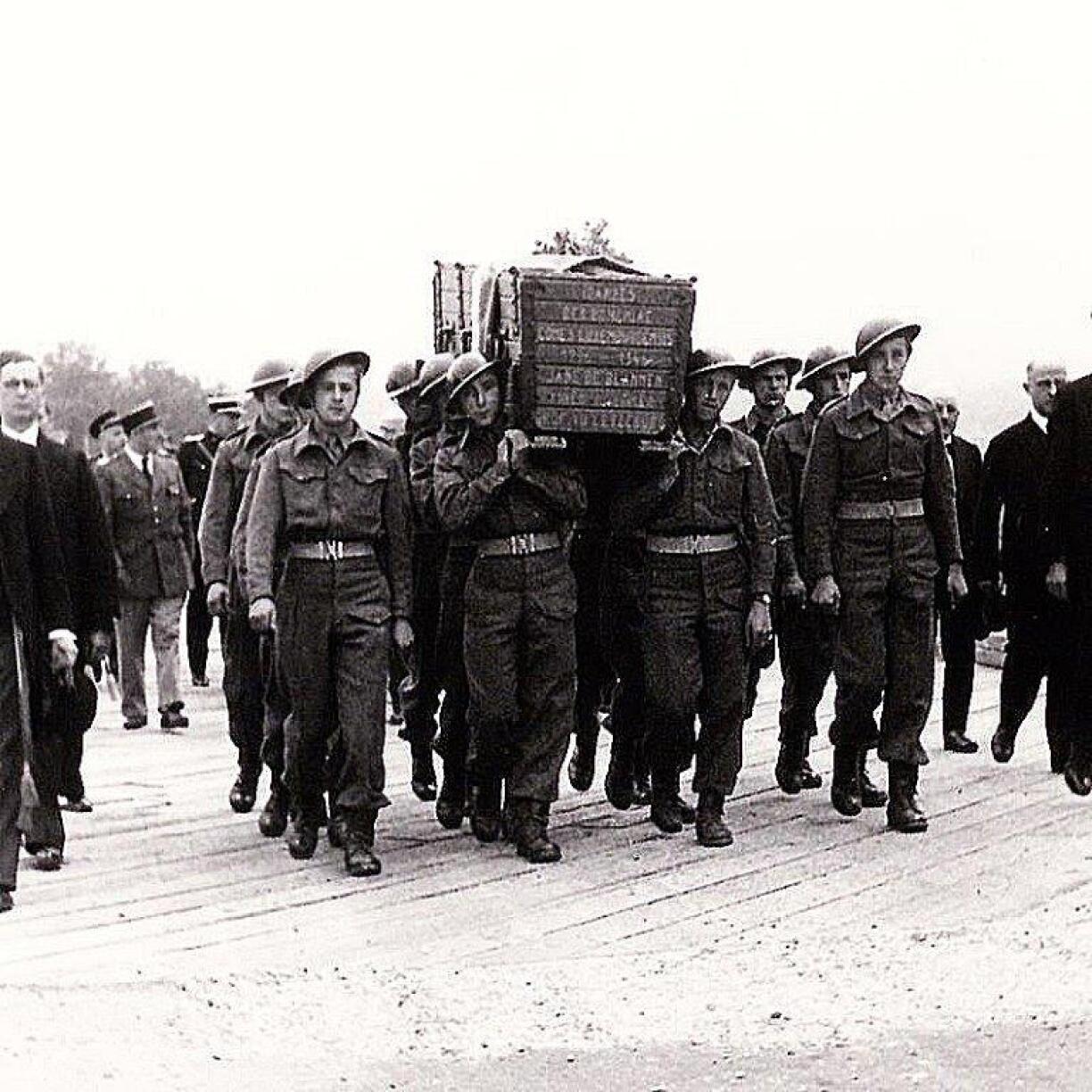 The repatriation of John the Blind, 1946.
