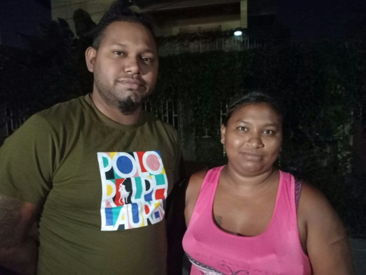 Rishi Samaroo's brother Brandon Will and sister Sallycar Korasingh