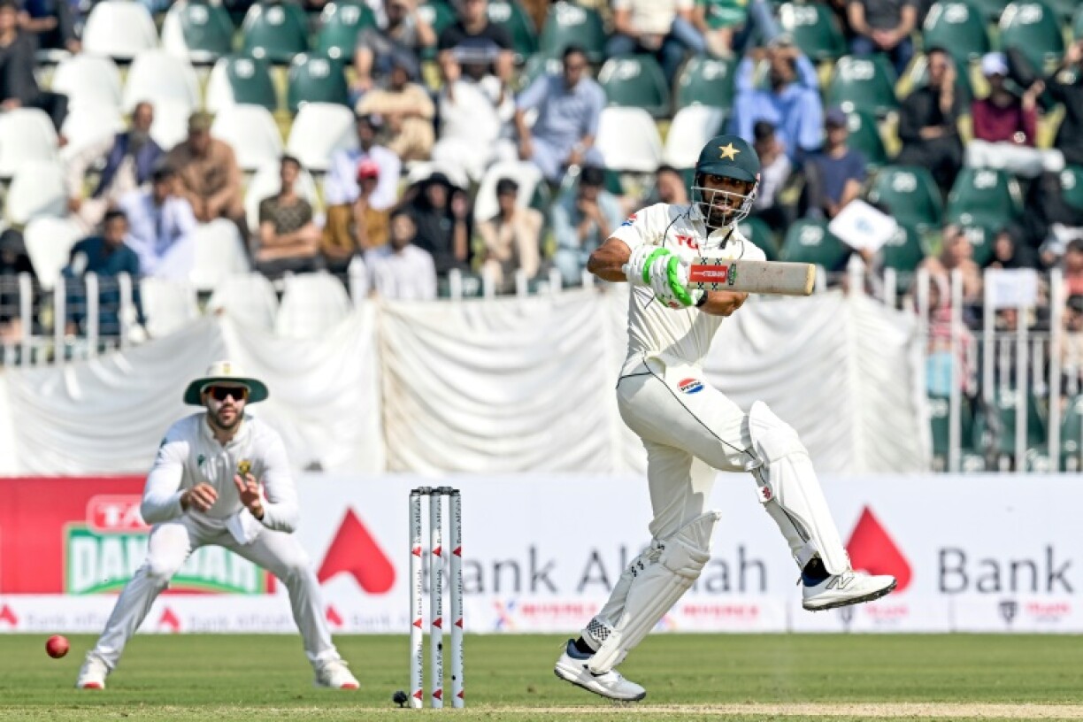 Pakistan captain Shan Masood top-scored on the opening day against South Africa with 87