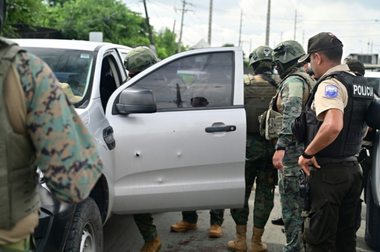 The assailants had fired more than 20 shots