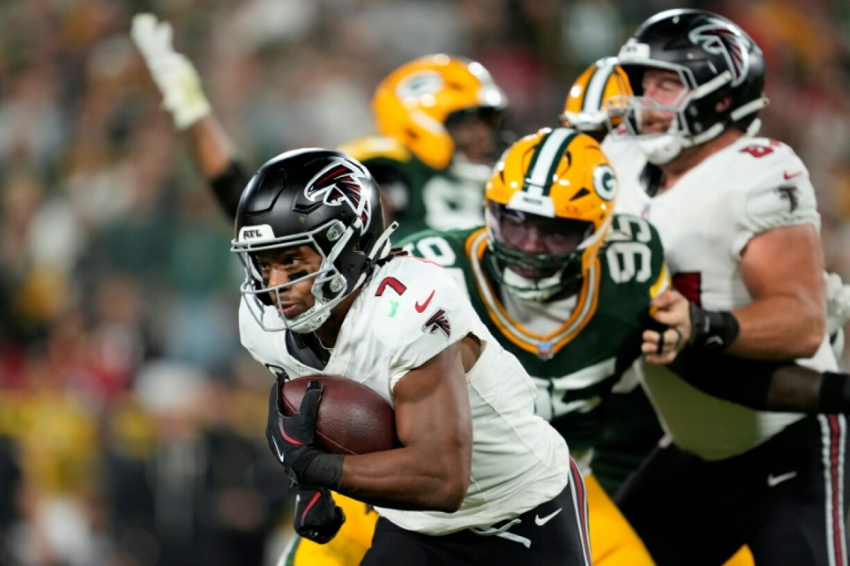 Bijan Robinson was on explosive form for the Atlanta Falcons against the Green Bay Packers