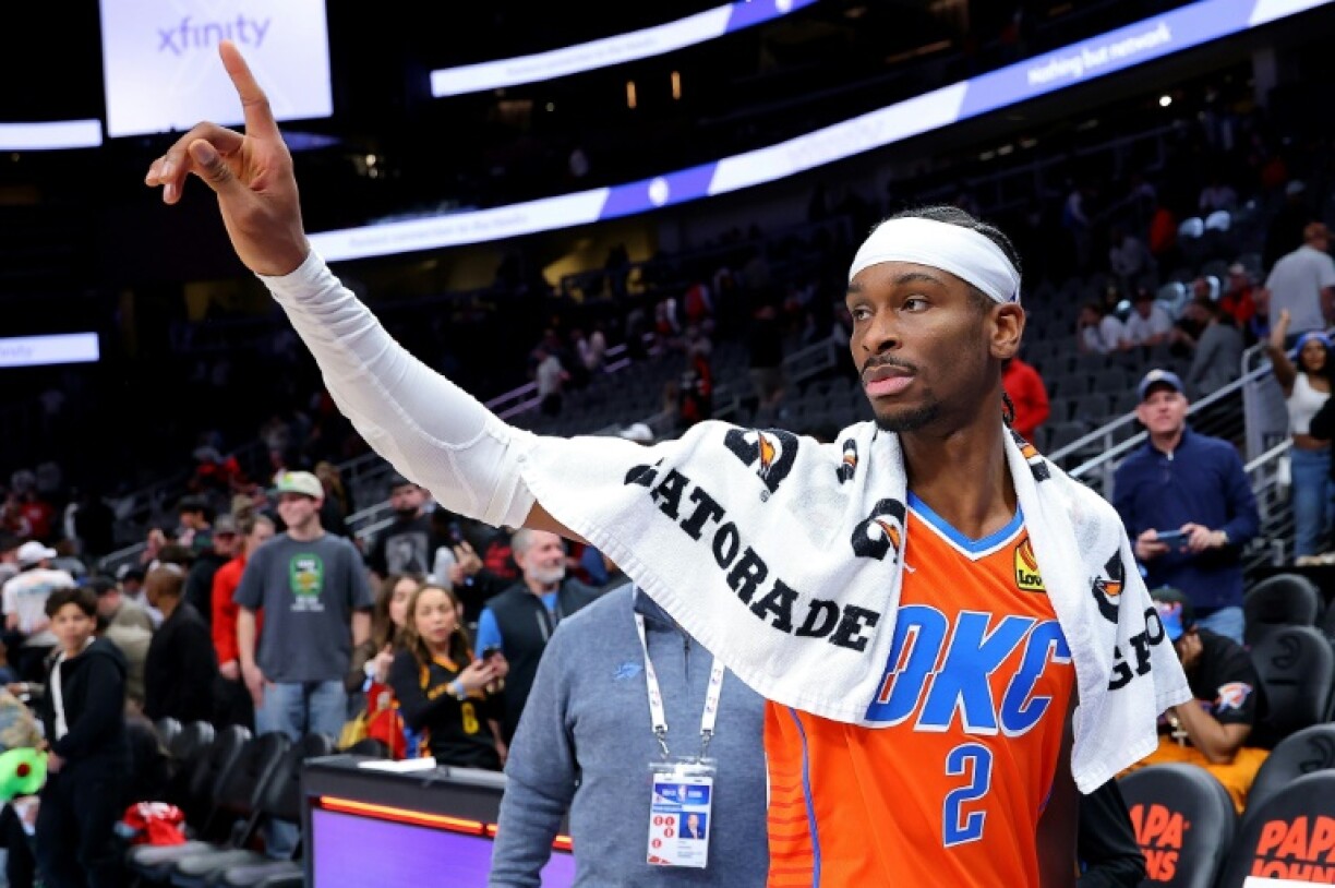 Shai Gilgeous-Alexander puit up his fourth 50 point game of the season for the Oklahoma City Thunder.