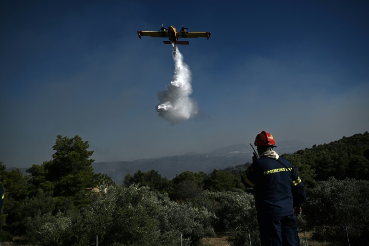 Officials in Crete ordered the evacuations because water bomber planes could not reach the affected areas overnight