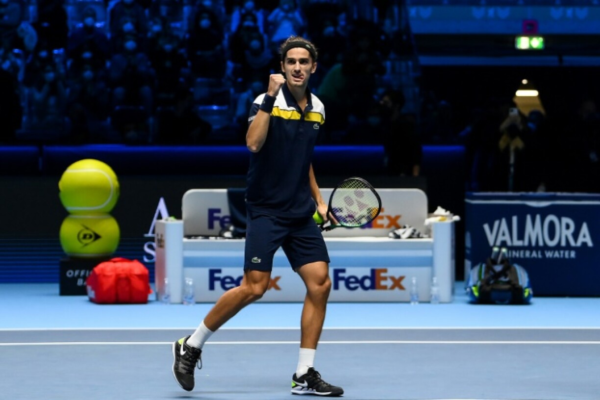 Le Français Pierre-Hugues Herbert, présent à Turin le 21 novembre 2021 lors du masters de fin de saison, est toujours non-vacciné