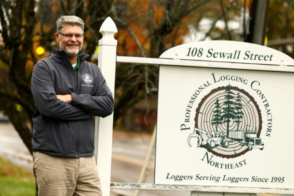 Dana Doran, executive director of the Professional Logging Contractors of the Northeast, says the US-Canada tariffs have 'added friction' to the longstanding relationship between the people of Maine and Canadian communities along the shared border