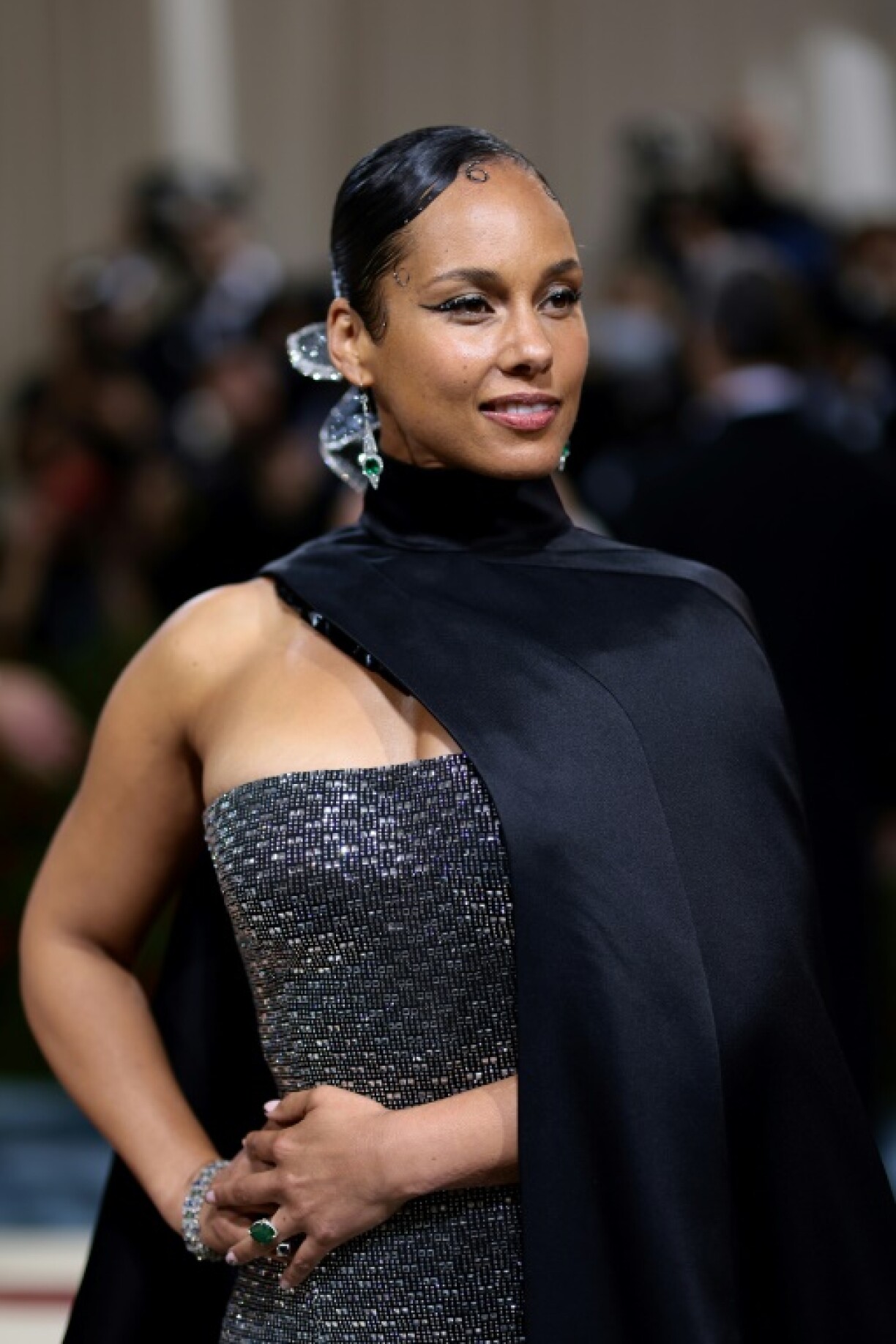 La chanteuse américaine Alicia Keys à New York, le 2 mai 2022