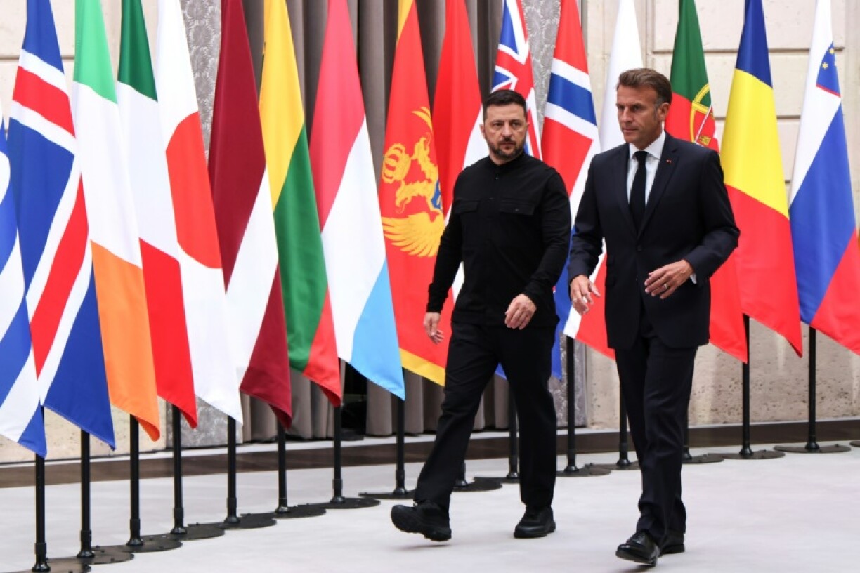 The coalition of the willing includes around 30 nations backing Ukraine, mainly European but also Canada, Australia and Japan