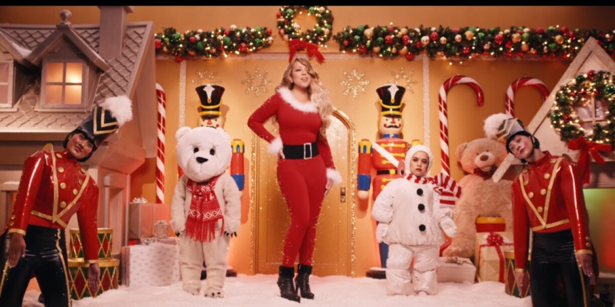 Selon Spotify, le titre de reine de Noël revient à Mariah Carey.