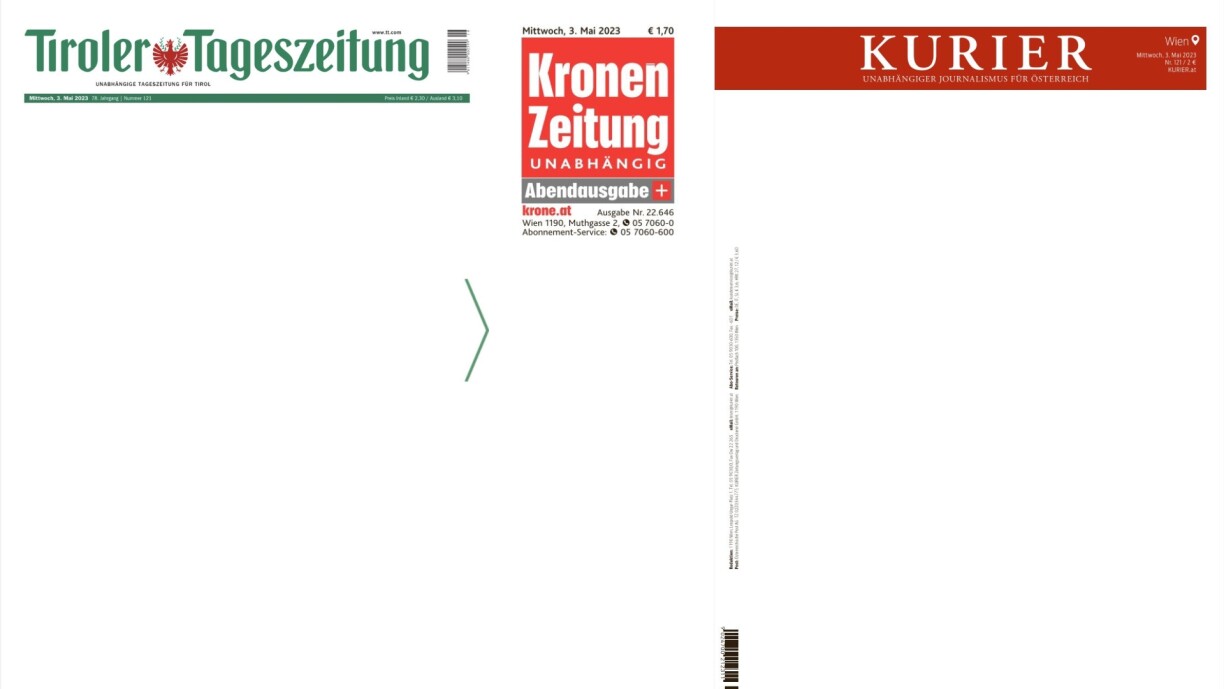 Collage of some front covers.