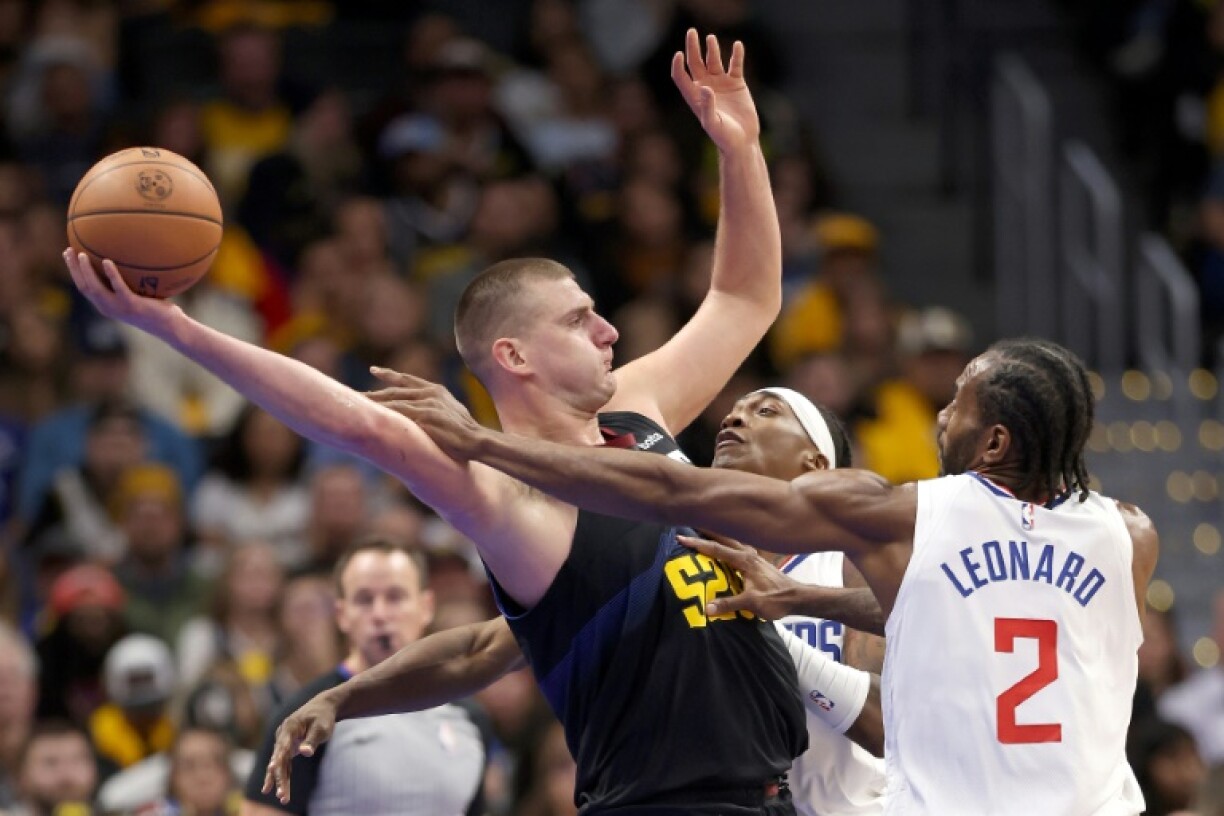 Nikola Jokic led the Denver Nuggets past Kawhi Leonard's Los Angeles Clippers on Tuesday night