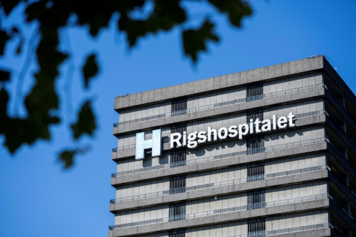 L'hôpital Rigshospitalet à Copenhague, le 19 septembre 2024 au Danemark