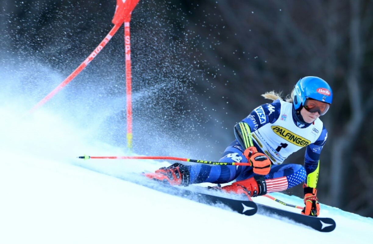 Mikaela Shiffrin à Kranjska Gora, Slovénie, le 8 janvier 2023