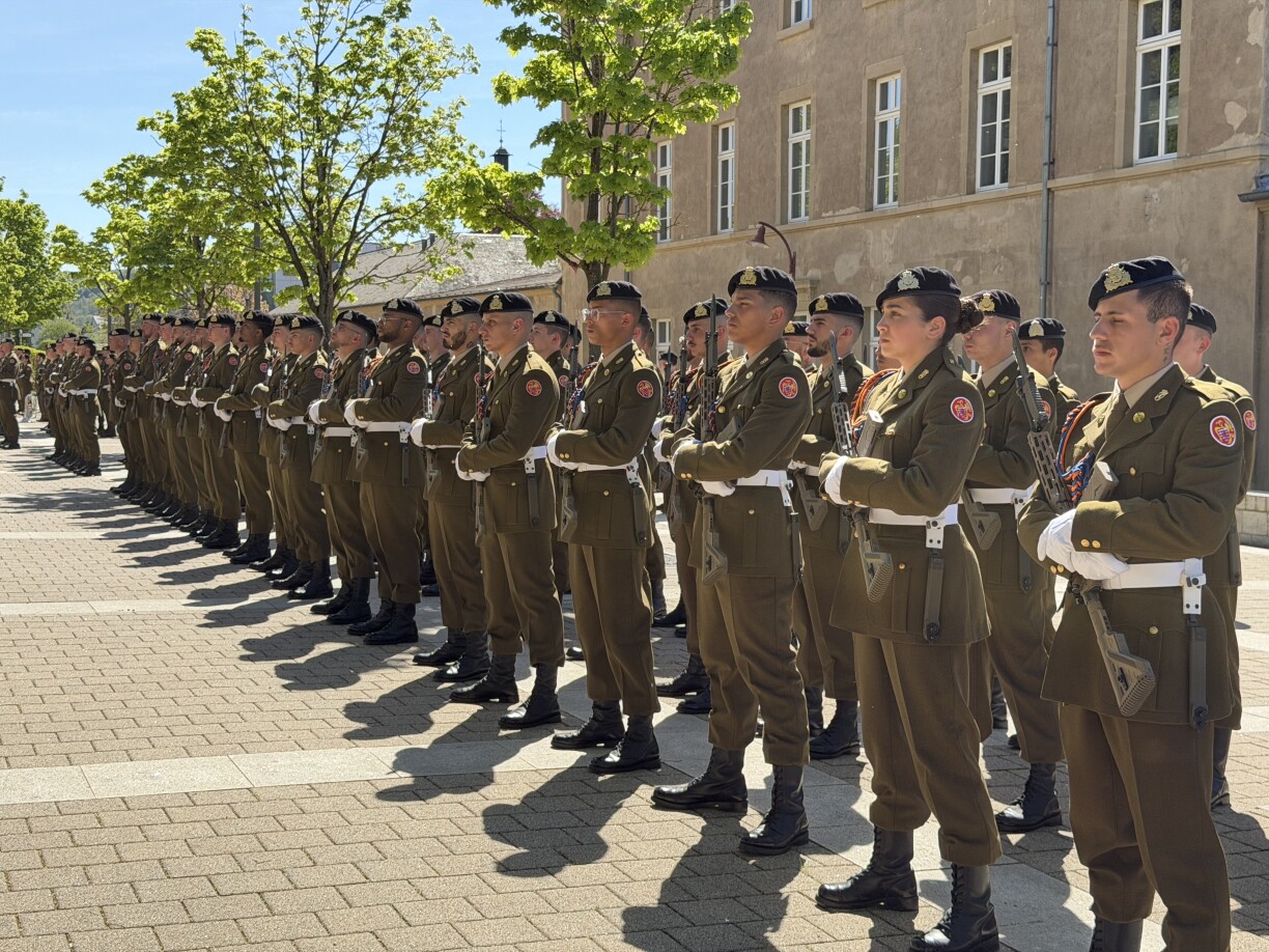 Swearing-in ceremony in Walferdange