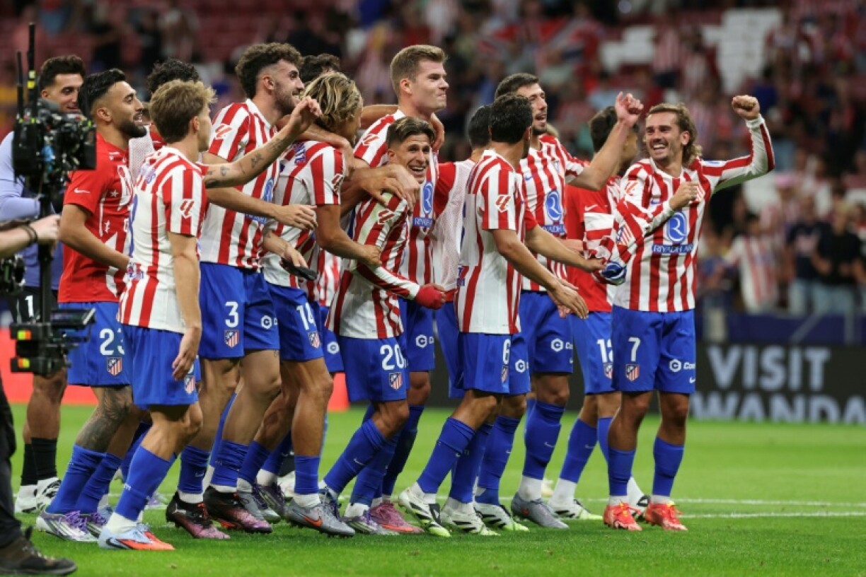 Atletico Madrid celebrated their first win of the season in La Liga as they beat Villarreal at the Metropolitano stadium