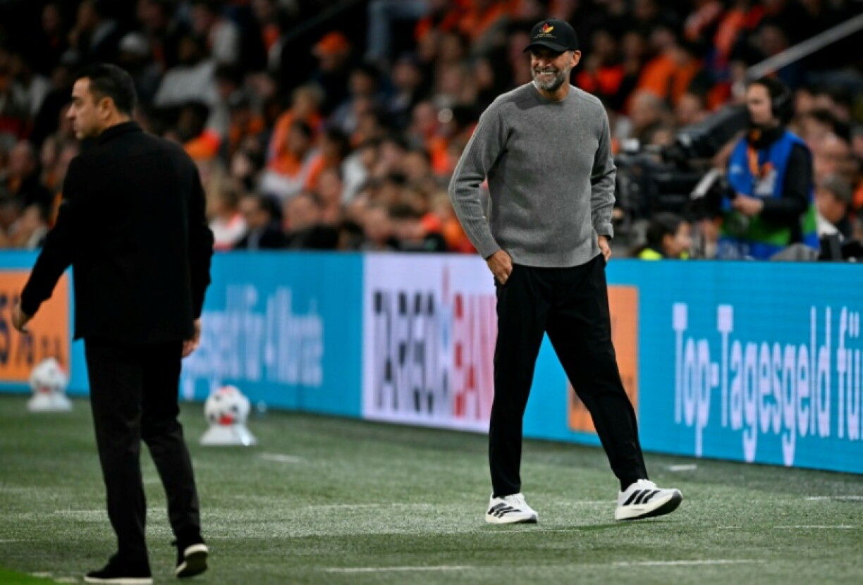 Jurgen Klopp began his tenure as Germany boss with a draw against the Dutch in Amsterdam