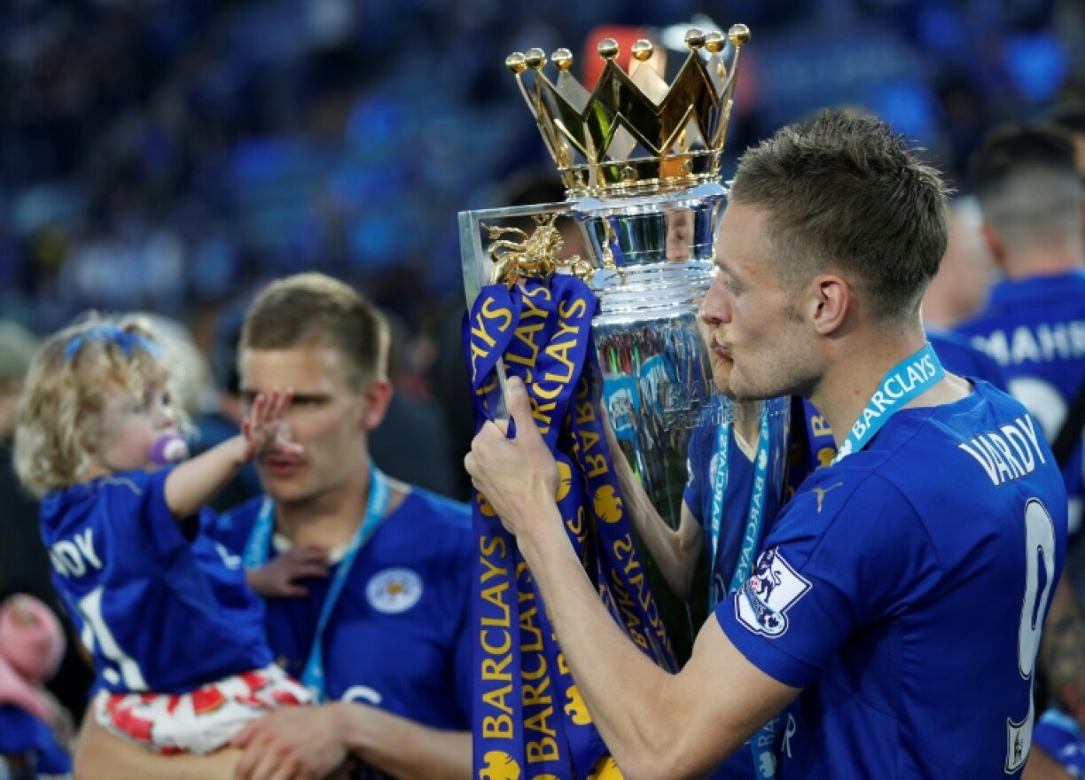 Jamie Vardy won the Premier league with Leicester City in 2016