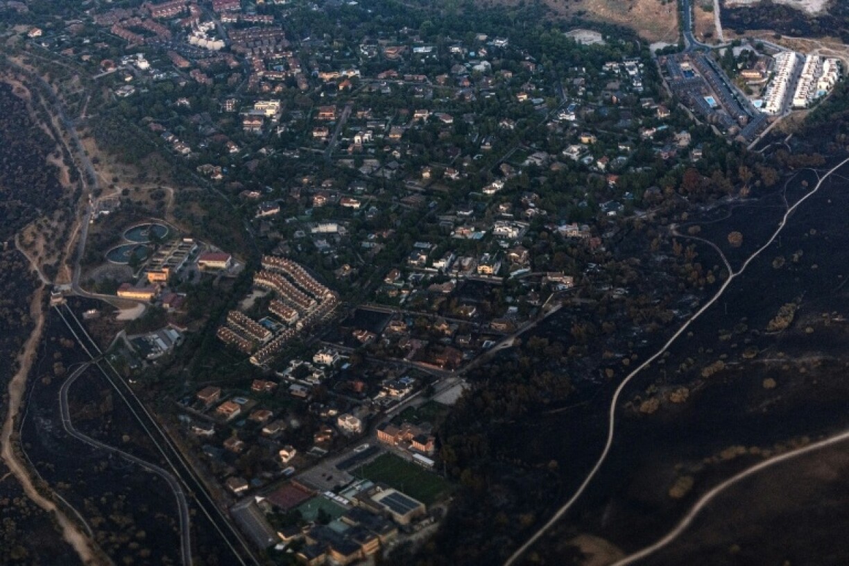 The fires have scorched swathes of Spain