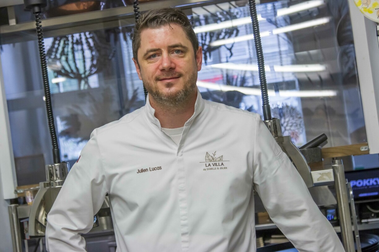 Julien Lucas, le chef du restaurant, regrette un certain manque de reconnaissance au Grand-Duché depuis son arrivée en 2020, avec sa compagne Camille Tardif.