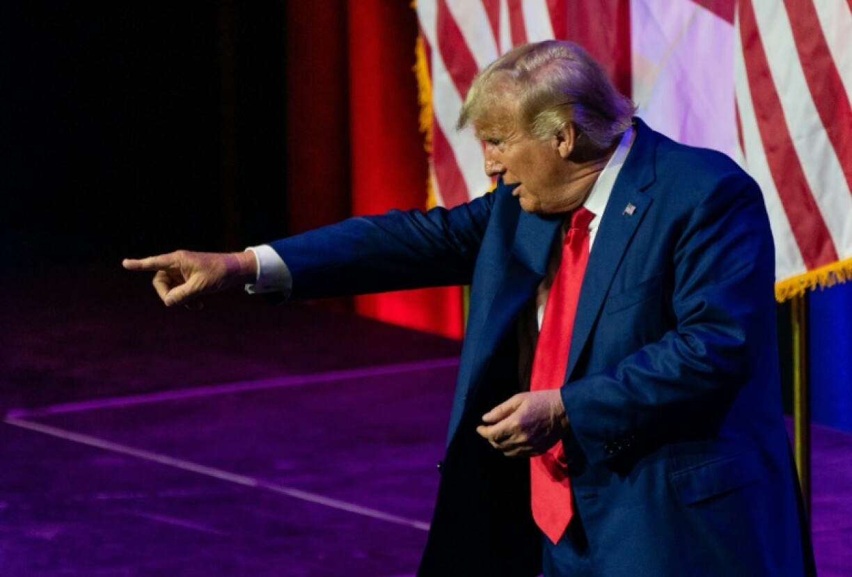 L'ancien président américain Donald Trump dans un événement de campagne à Montgomery, dans Alabama, le 4 août 2023