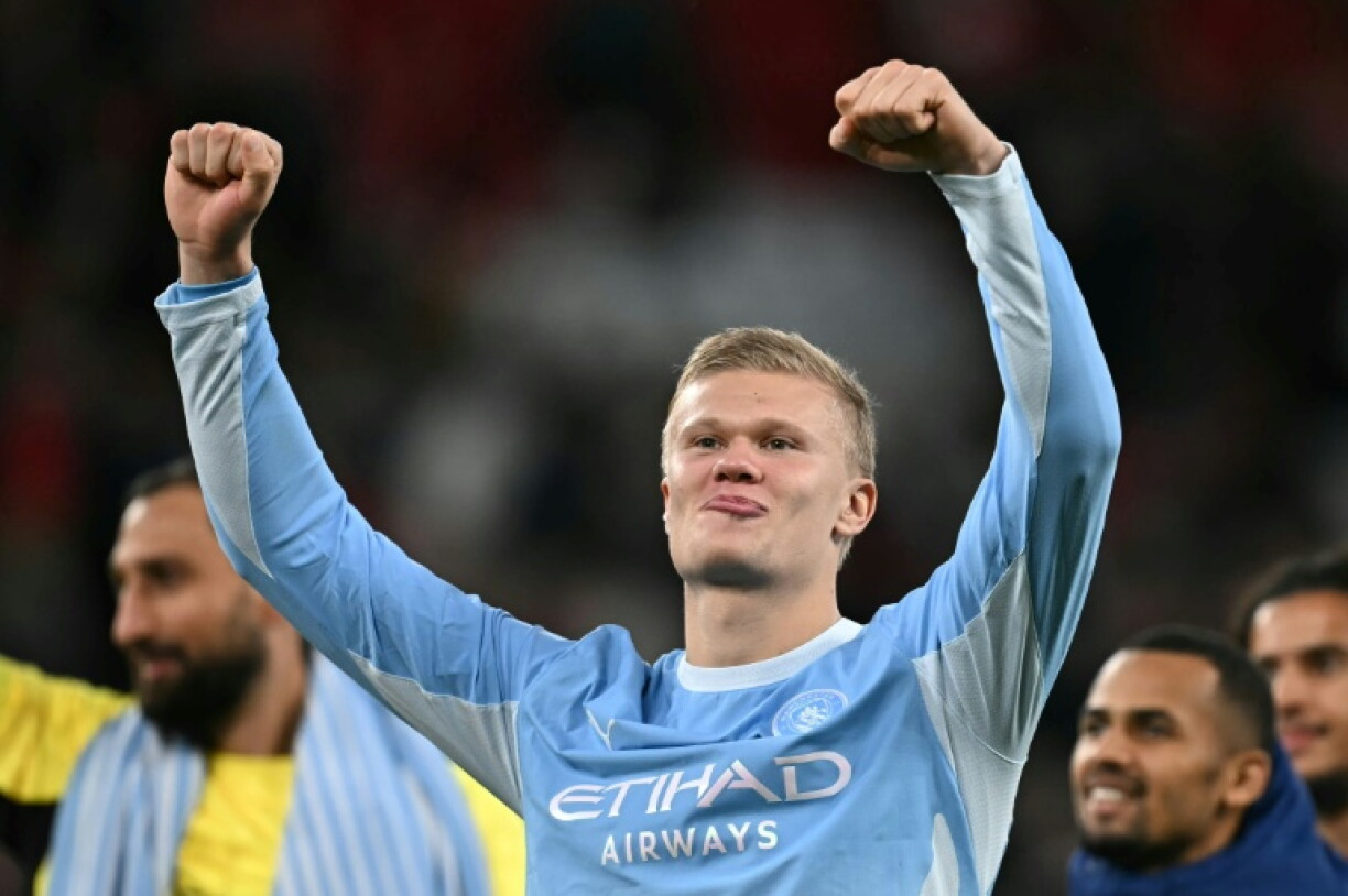 Manchester City striker Erling Haaland