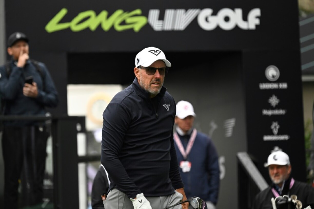 American Phil Mickelson is among the Saudi-backed LIV Golf stars playing in this week's Miami event looking forward to next week's Masters tournament