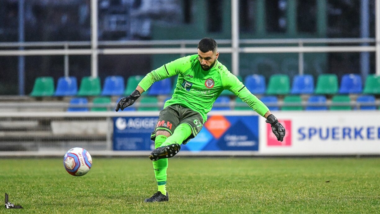 Koray Ozcan a pris de l’assurance dans les cages de Strassen. Le gardien appelle toutefois à une vigilance accrue pour encaisser moins qu’en début de championnat.