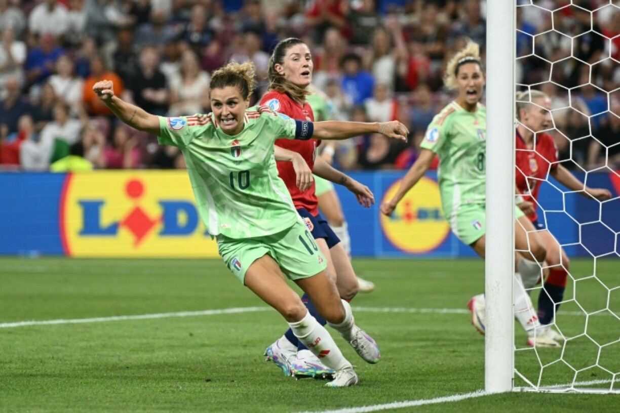 Cristiana Girelli's double in Geneva shot Italy past Norway and into the last four of Women's Euro 2025