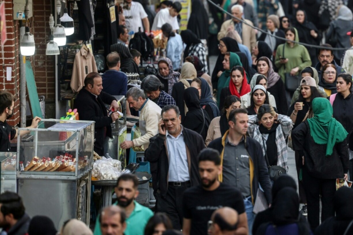 Dans le Grand Bazar de Téhéran, le 24 février 2026