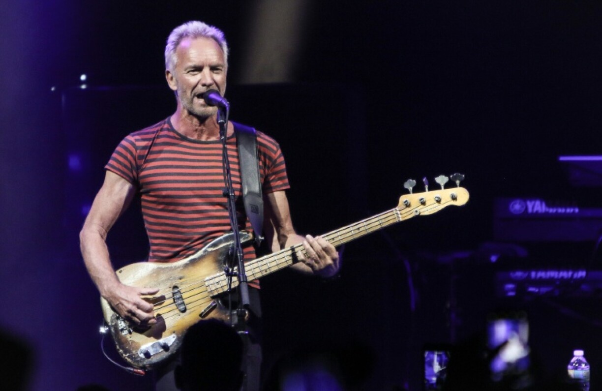 Sting is still performing in his musical about his hometown in northeast England,