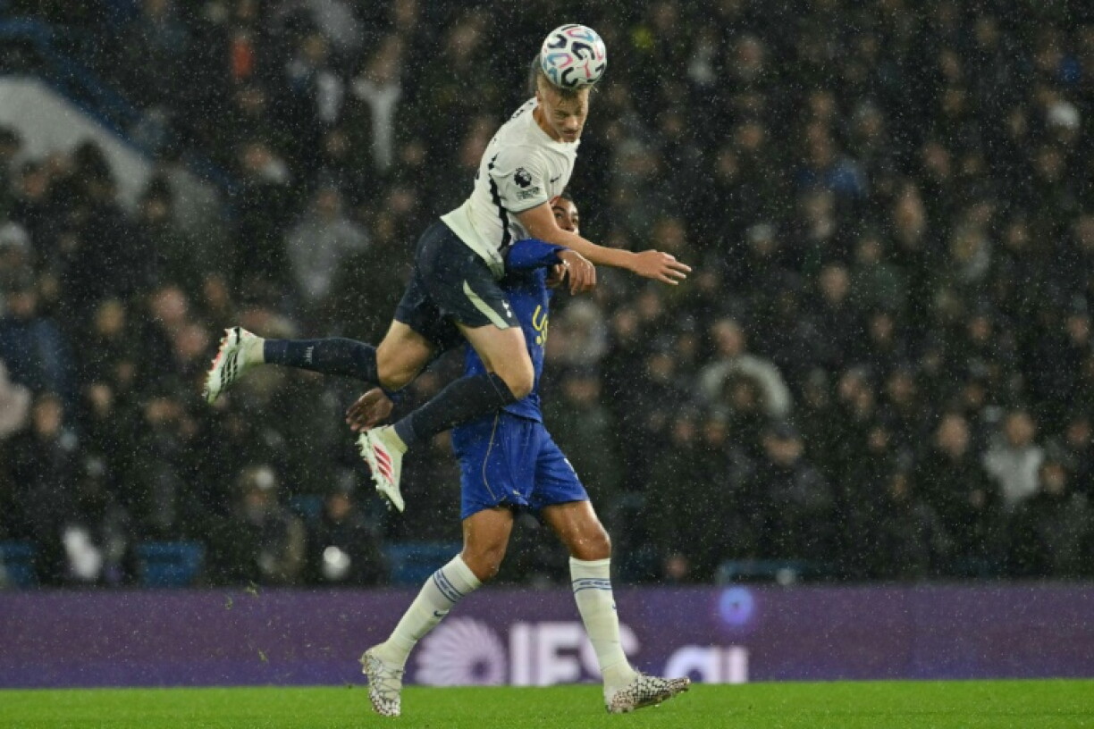 Tottenham's Dutch defender Jan Paul van Hecke