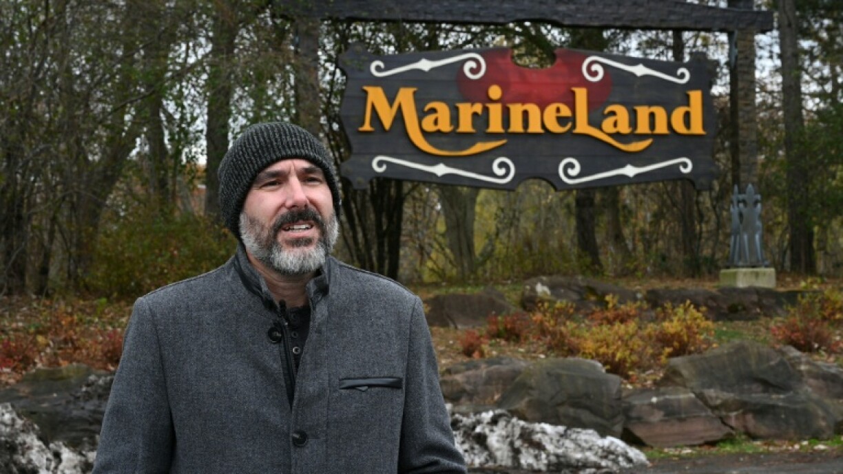 Former Marineland trainer Phil outside the now shuttered theme park