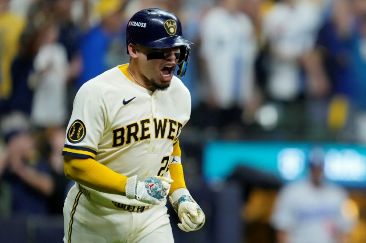 William Contreras homered for the Milwaukee Brewers