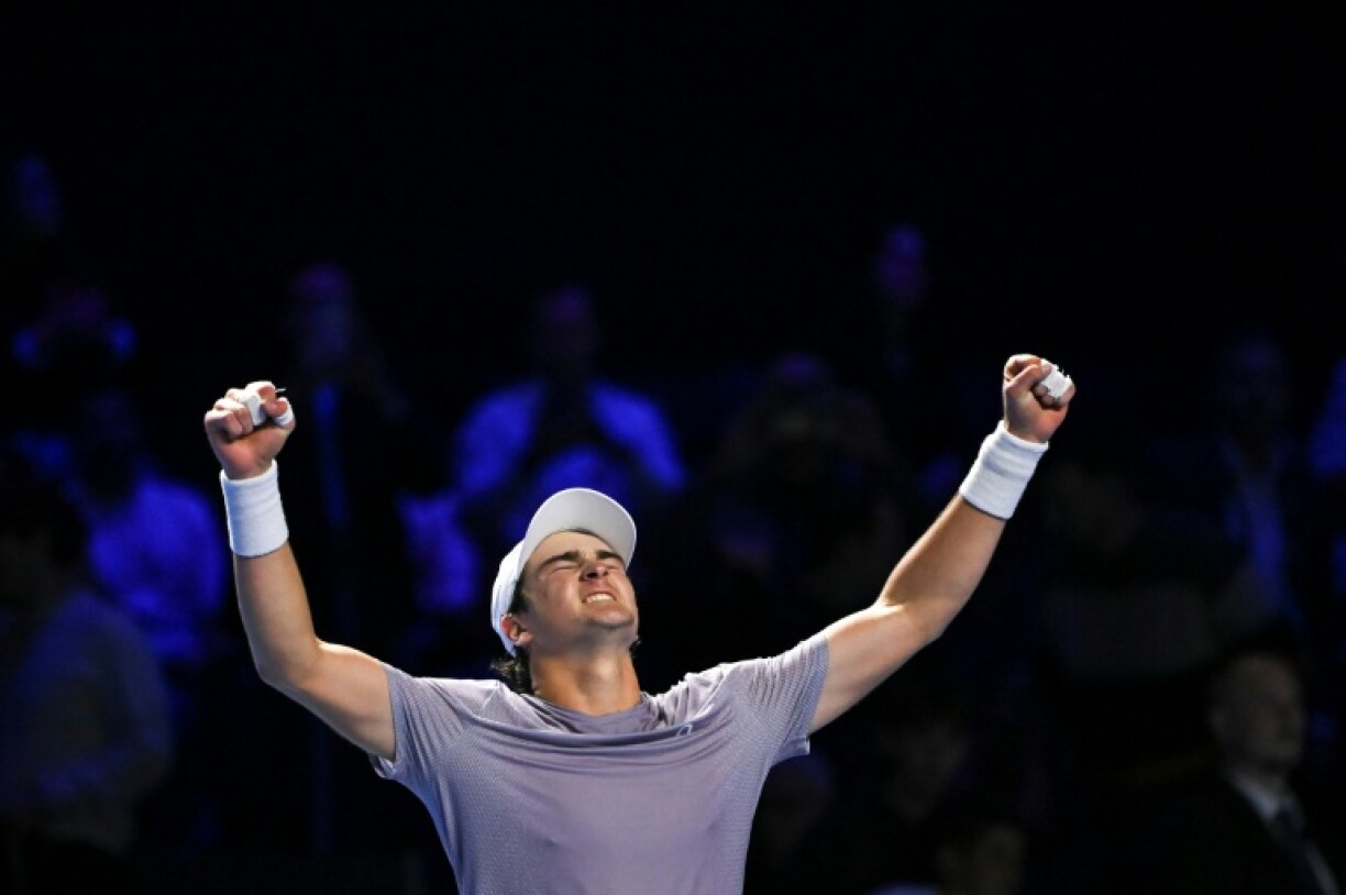 Brazil's Joao Fonseca savours his semi-final win