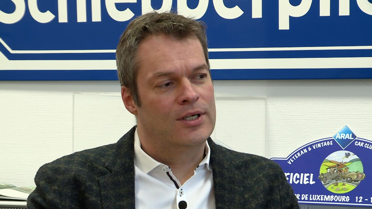 Eric Bleyer, président du GEML: "Le diesel a reculé, encore une fois, de 10%" en 2025, mais reste toujours le carburant le plus vendu au Luxembourg".