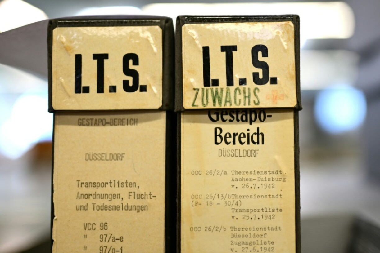 Gestapo dossiers held in the archives