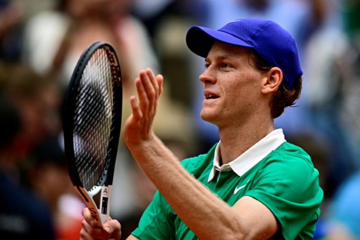 Italy's Jannik Sinner is the top seed in Paris